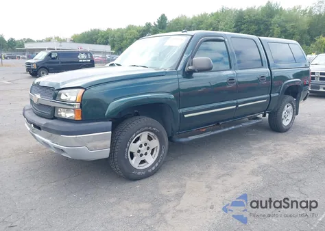 2005 Chevrolet Silverado 1500 Z71 из США, поврежденный, VIN 2GCEK13T651331737